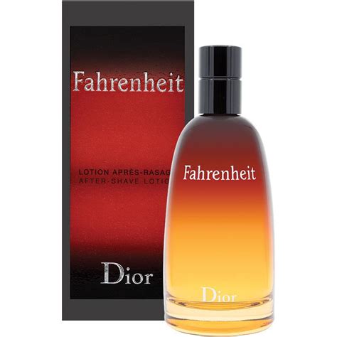 dior after shave fahrenheit